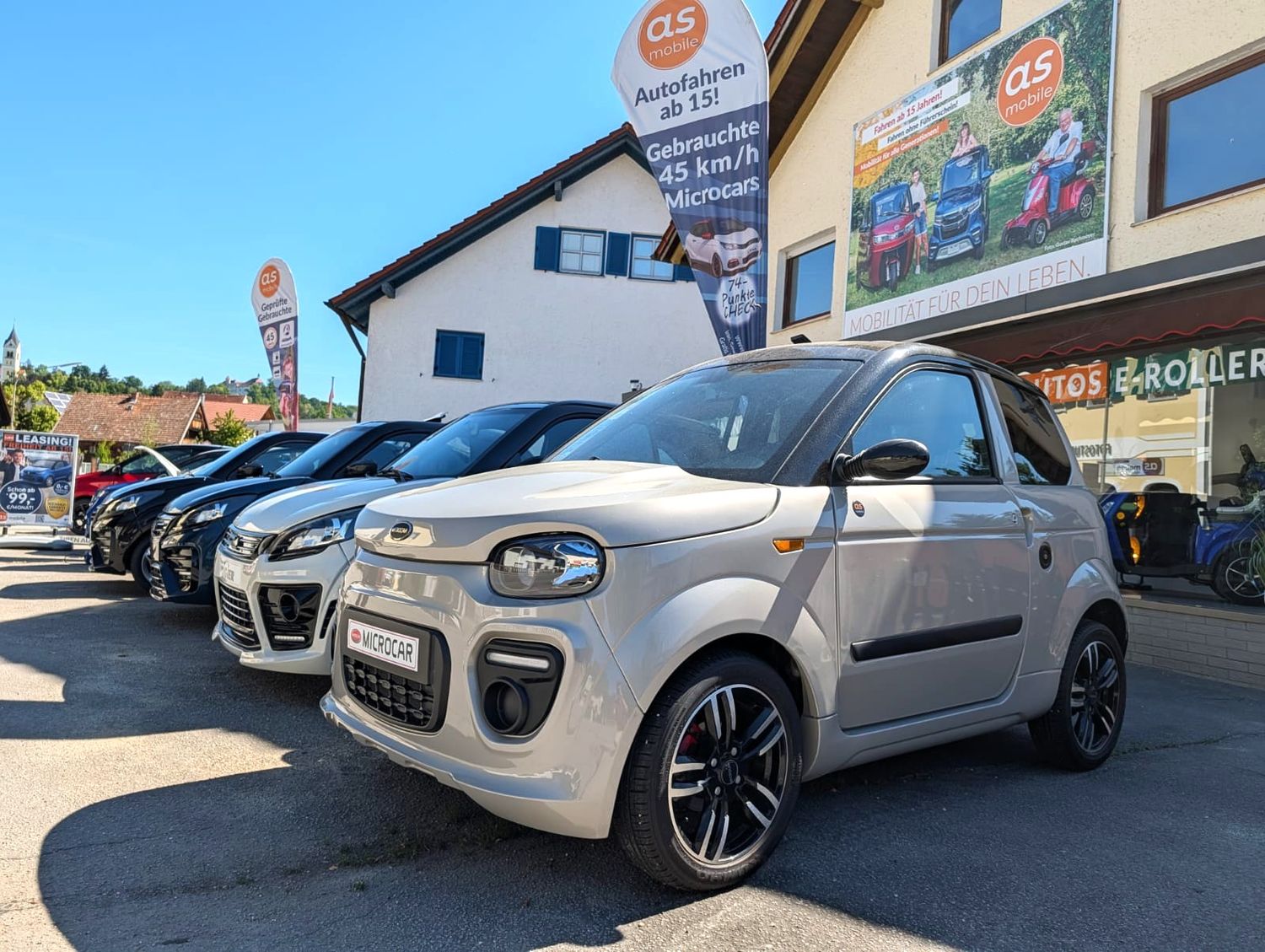 Microcar M GO Premium DCI - Mopedauto 45 km/h Ligier Aixam Miniauto 7.148 km Microcar M GO Premium DCI - Mopedauto 45 km/h Ligier Aixam Miniauto 7.148 km