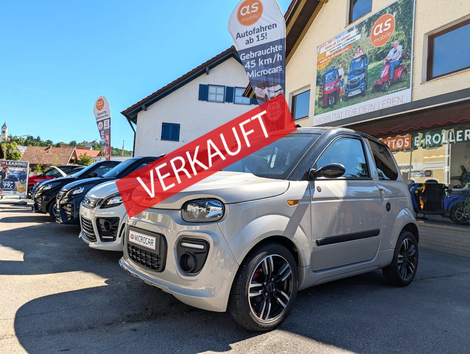 Microcar M GO Premium DCI - Mopedauto 45 km/h Ligier Aixam Miniauto 7.148 km
