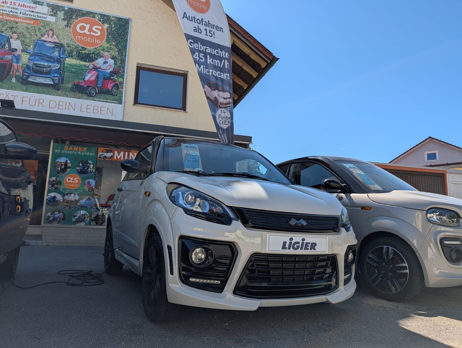 Ligier JS50 DCI 9032 km Mopedauto 45 km/h Aixam, Microcar, Diesel