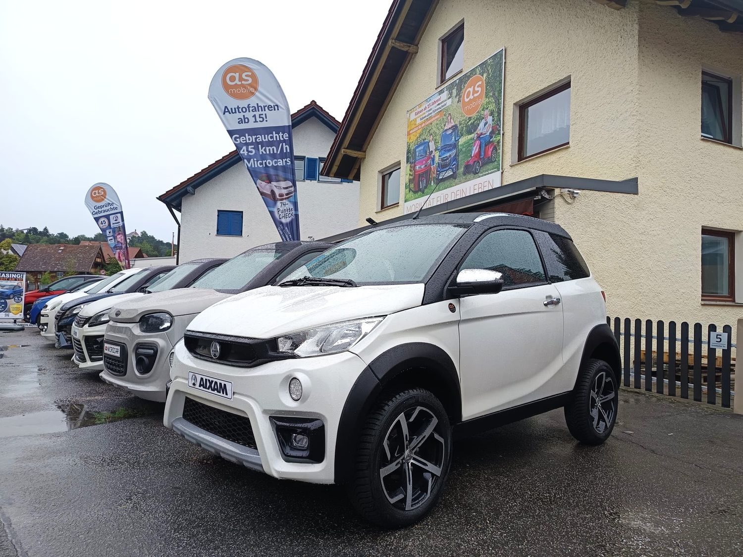 Aixam Crossover BJ2020 - 21.755 km Mopedauto 45 km/h Microcar Ligier