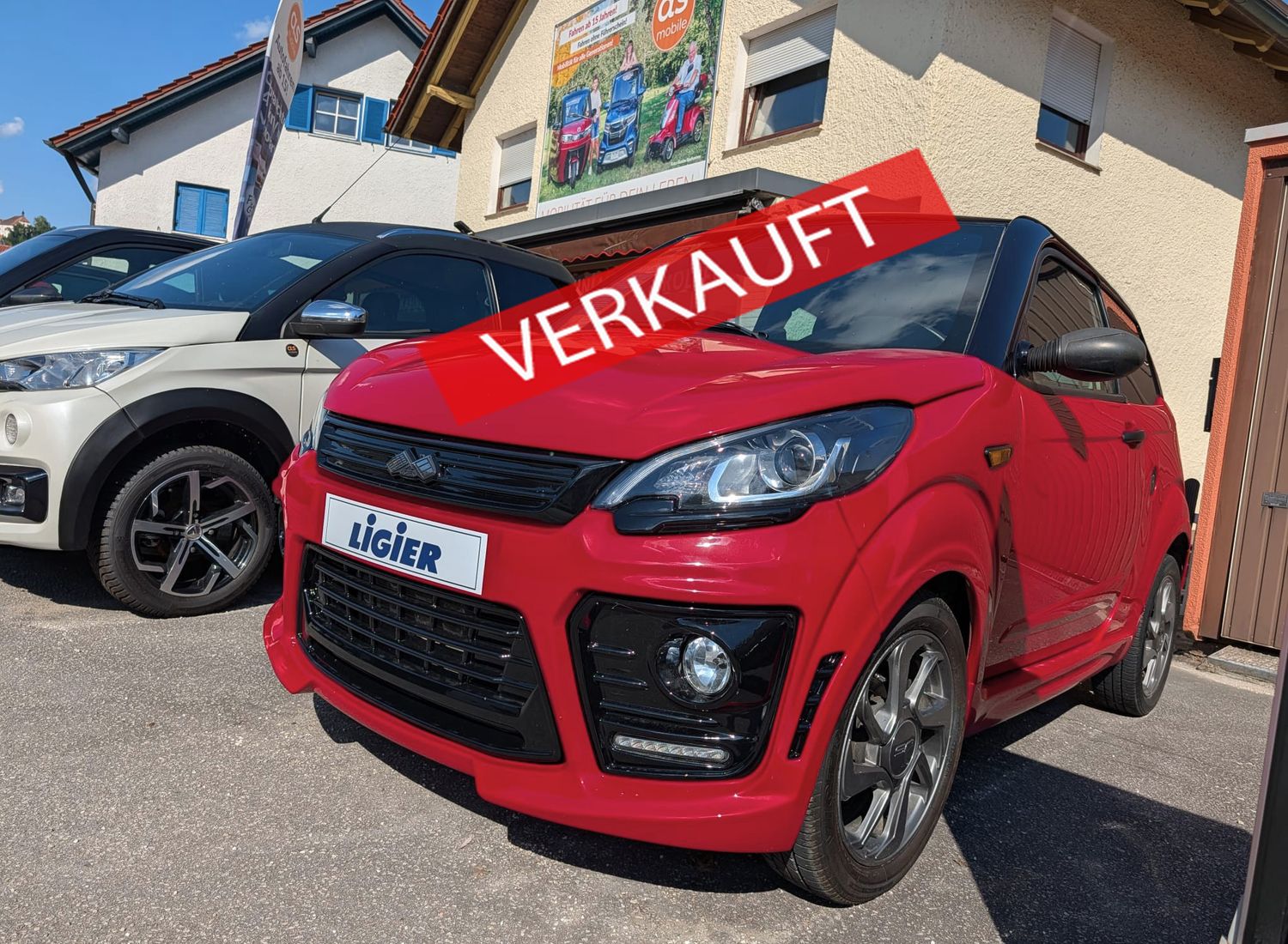 Ligier JS 50L Mopedauto 45 km/h Microcar Aixam Ligier JS 50L Mopedauto 45 km/h Microcar Aixam