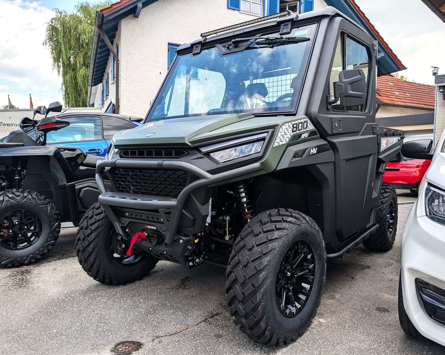 UTV 4TRAC PROX 800 ABS Forest-Edition *** LIMITED EDITION Nr. 181 von 250 | Quad mit Dach | 4x4, LOF, 3-Sitzer / T1b Traktor Zulassung | Allrad Offroad UTV 4TRAC PROX 800 ABS Forest-Edition *** LIMITED EDITION Nr. 181 von 250 | Quad mit Dach | 4x4, LOF, 3-Sitzer / T1b Traktor Zulassung | Allrad Offroad