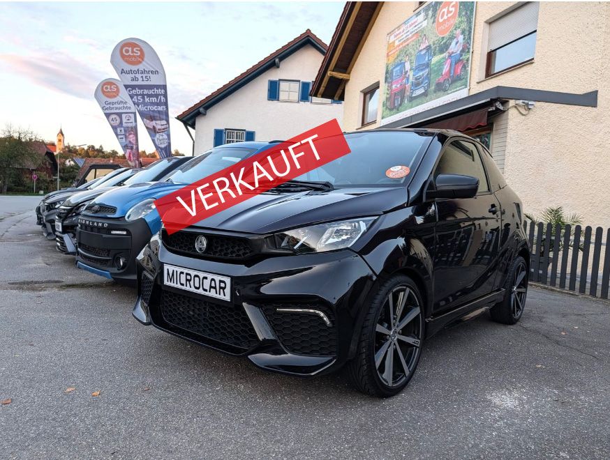 2023 AIXAM COUPE GTI - Nur 4733 km - Mopedauto 45 km/h Ligier Microcar 2023 AIXAM COUPE GTI - Nur 4733 km - Mopedauto 45 km/h Ligier Microcar