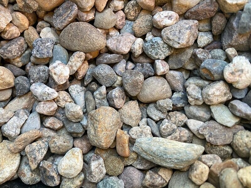 3/8" Slate Gray Riverbed Stone