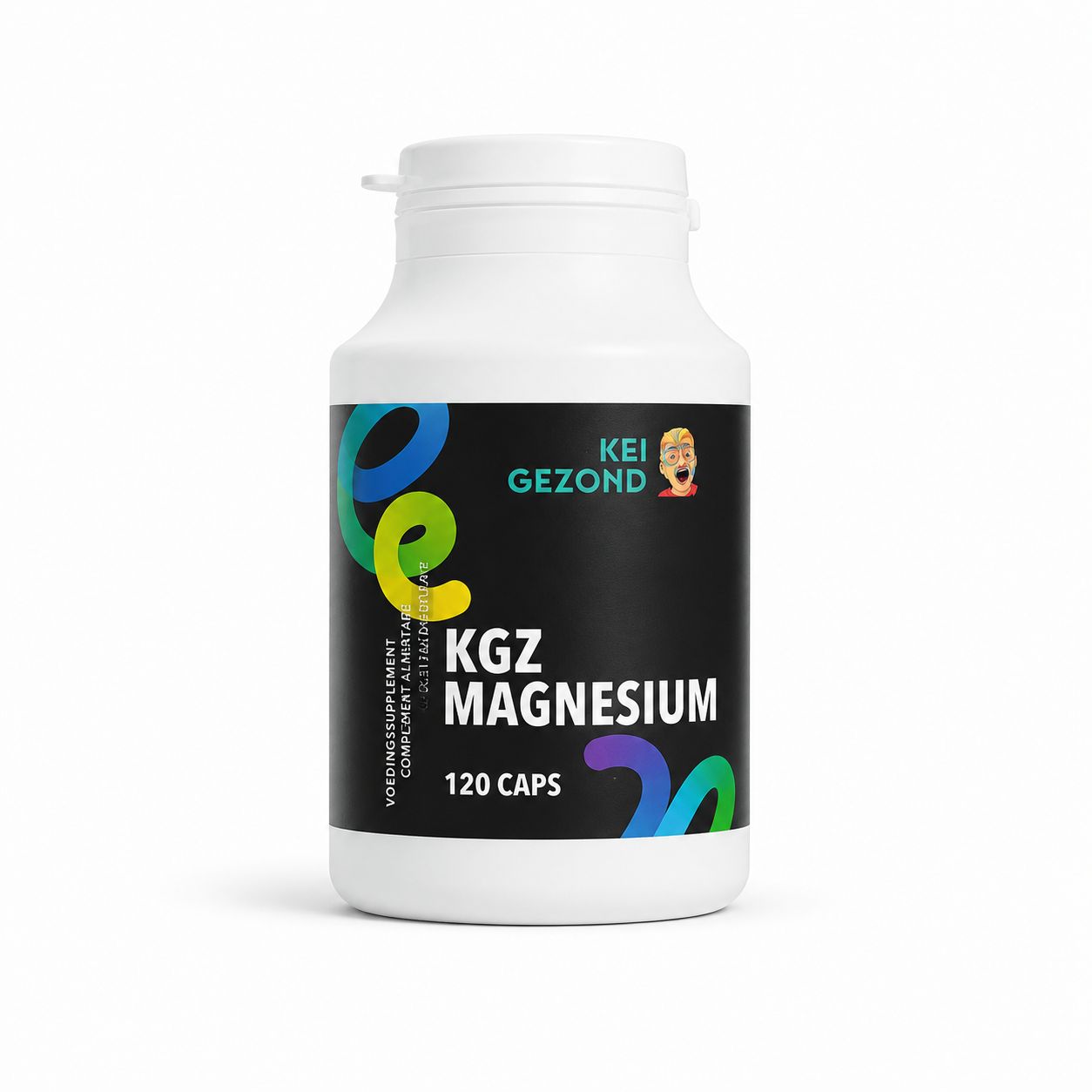 KGZ Magnesium (120 caps) mét gratis e-book over magnesium (91 blz)