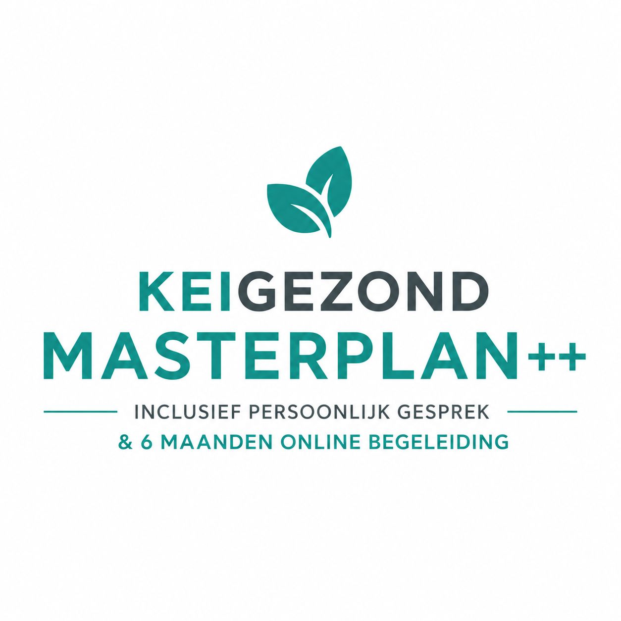 KEIGEZOND MASTERPLAN++ | inclusief persoonlijk gesprek met dokter Kris Sienaert én 3 maanden online begeleiding