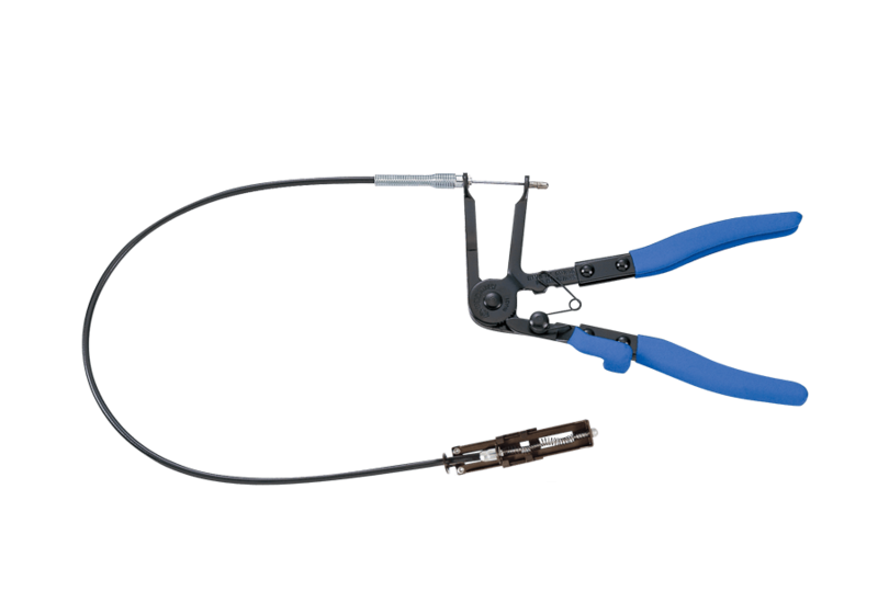 Alicate para abrazaderas autoajustables