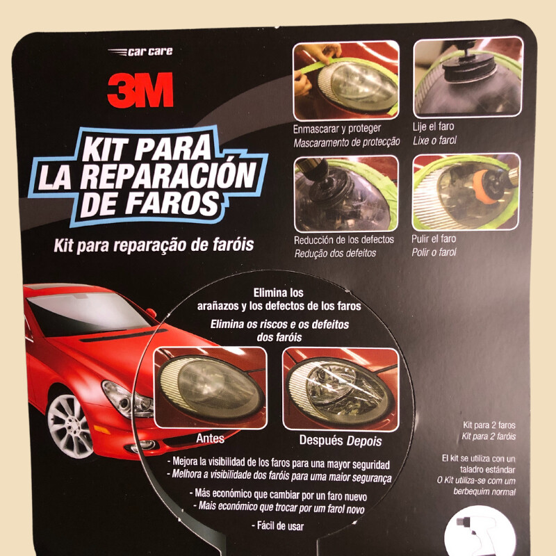 kit reparación faros