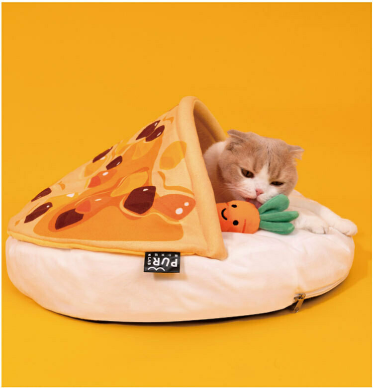 Removable Curry Rice Small Seal Pet cushion Nest Mat
