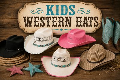 Kids Western Hats