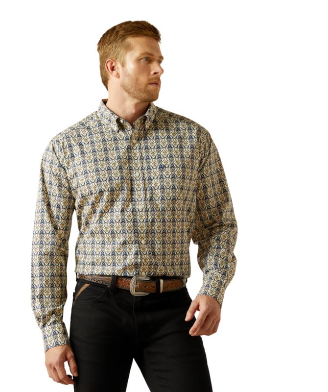 Ariat Wrinkle Free Damon Classic Fit Shirt Ariat Wrinkle Free Damon Classic Fit Shirt