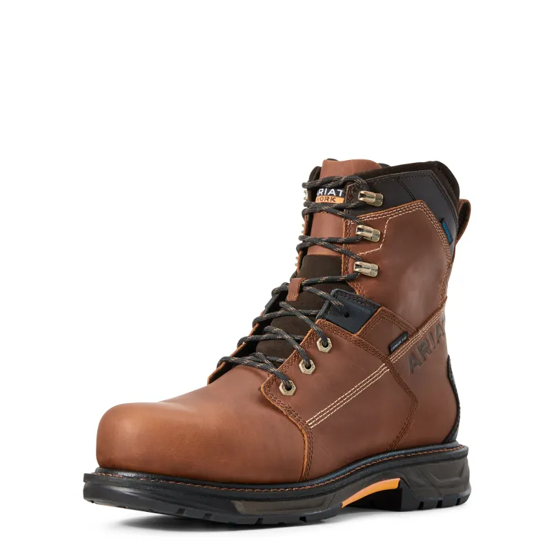 Ariat Men's Workhog Xt 8" Waterproof Carbon Toe Work Boot #10029507