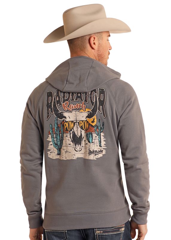 Rock & Roll Dale Graphic Skull Hoodie BU94T05614 Rock & Roll Dale Graphic Skull Hoodie BU94T05614