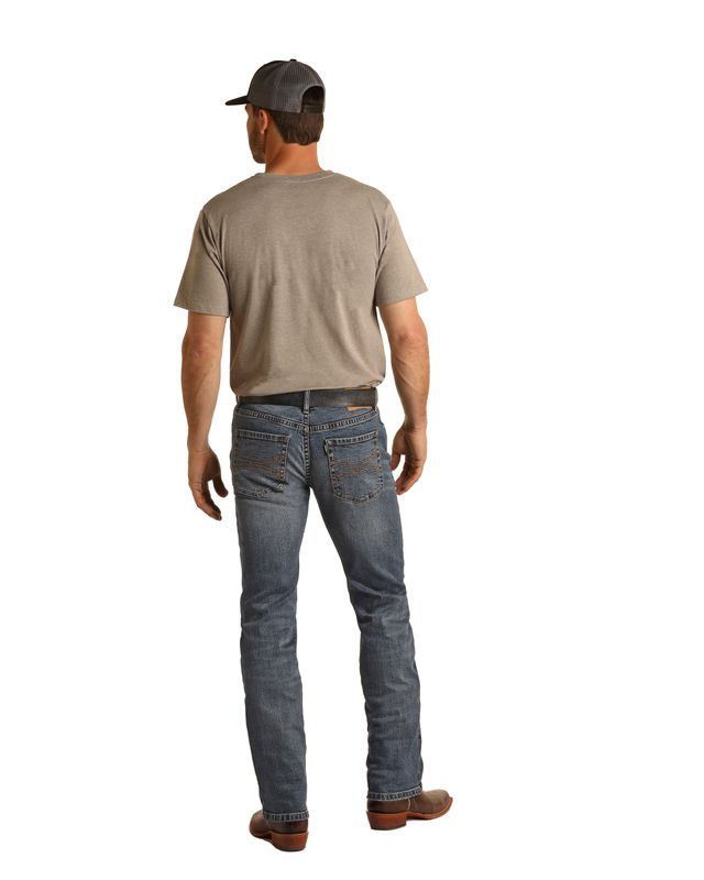 Rock & Roll Denim Mens Hooey Pants #M1R3592 Rock & Roll Denim Mens Hooey Pants #M1R3592