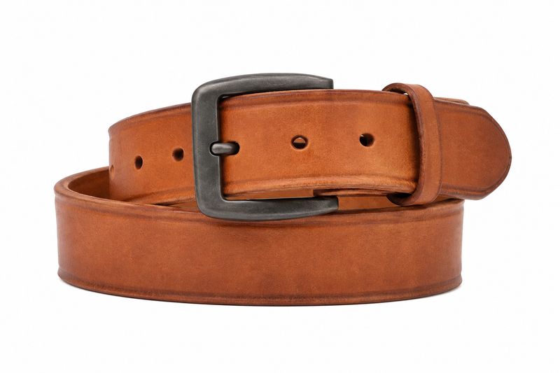 3D Classic Brown Leather Belts D1147