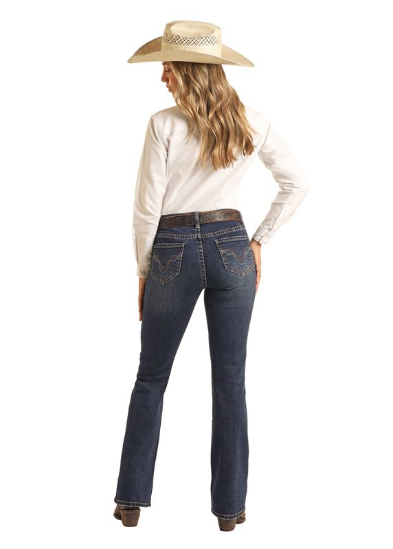 Rock & Roll Denim Womens Riding Jean BW4RD04045 Rock & Roll Denim Womens Riding Jean BW4RD04045
