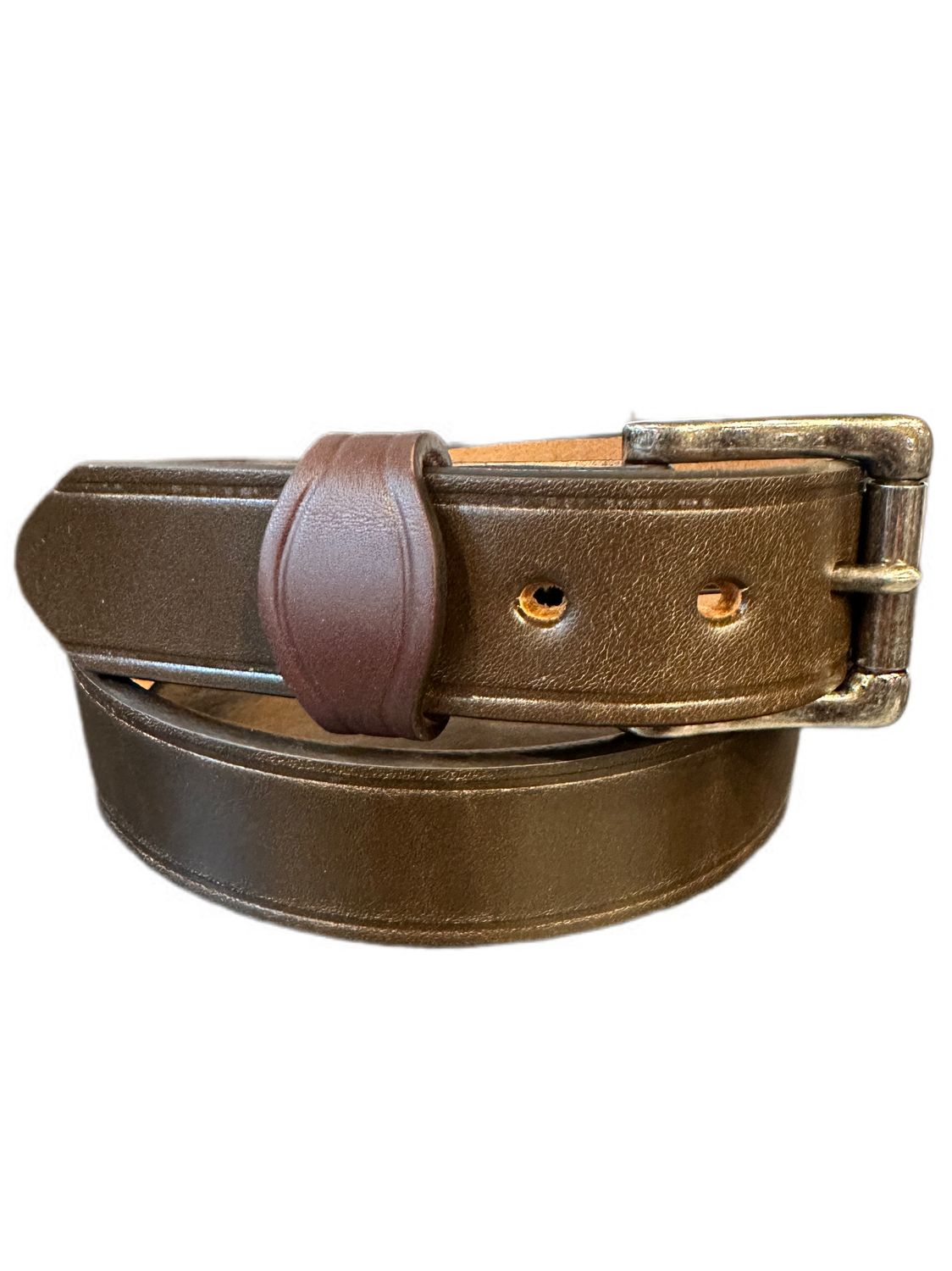 Heritage Dark Brown Creased Heavy Work Belts #2252, Belts Adult: 30