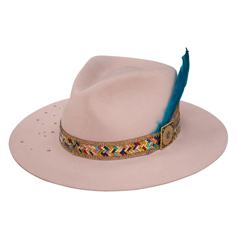 Charlie 1 Horse Hillbilly Hippie Fashion Hat CWHLBH-1030PPS0