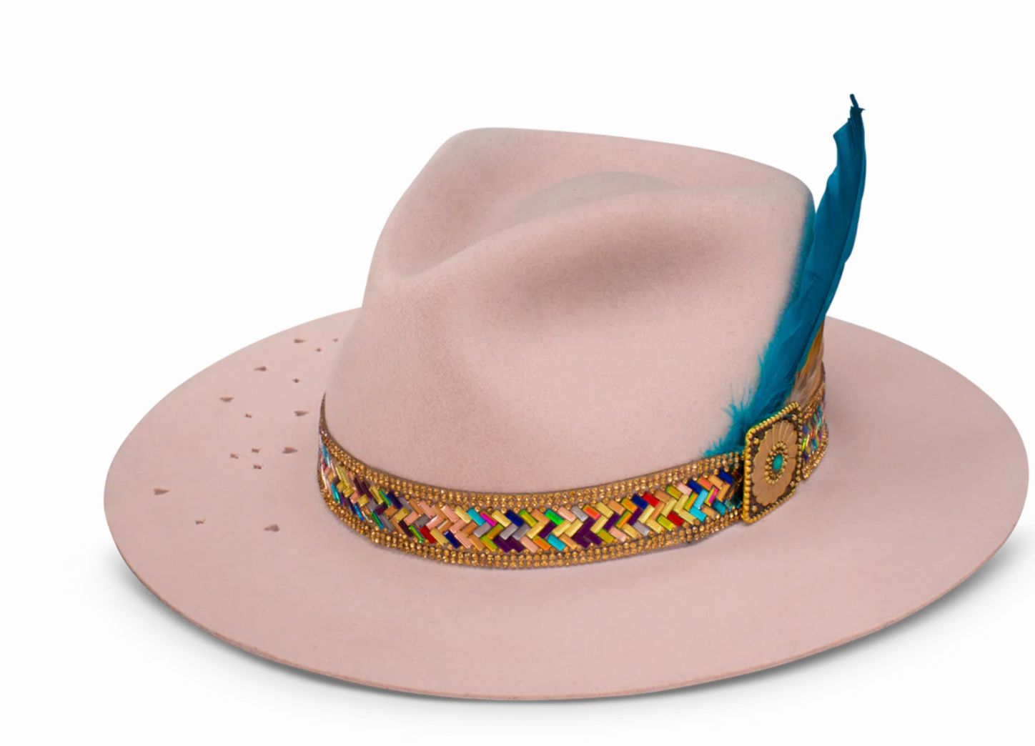 Charlie 1 Horse Hillbilly Hippie Fashion Hat CWHLBH-1030PPS0, Hats Sml: Small