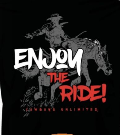 Moss Bros. Graphic T-Shirt Enjoy The Ride CB-1635, XS-5X: S