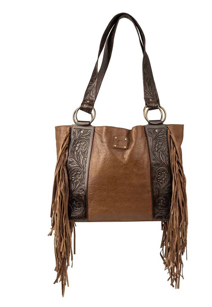 STS Boho Cowgirl Large Tote STS34802