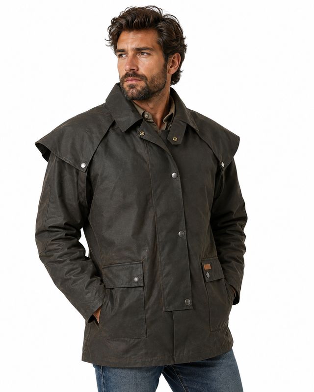 Outback Bush Ranger Mens Jacket 5008-BRN
