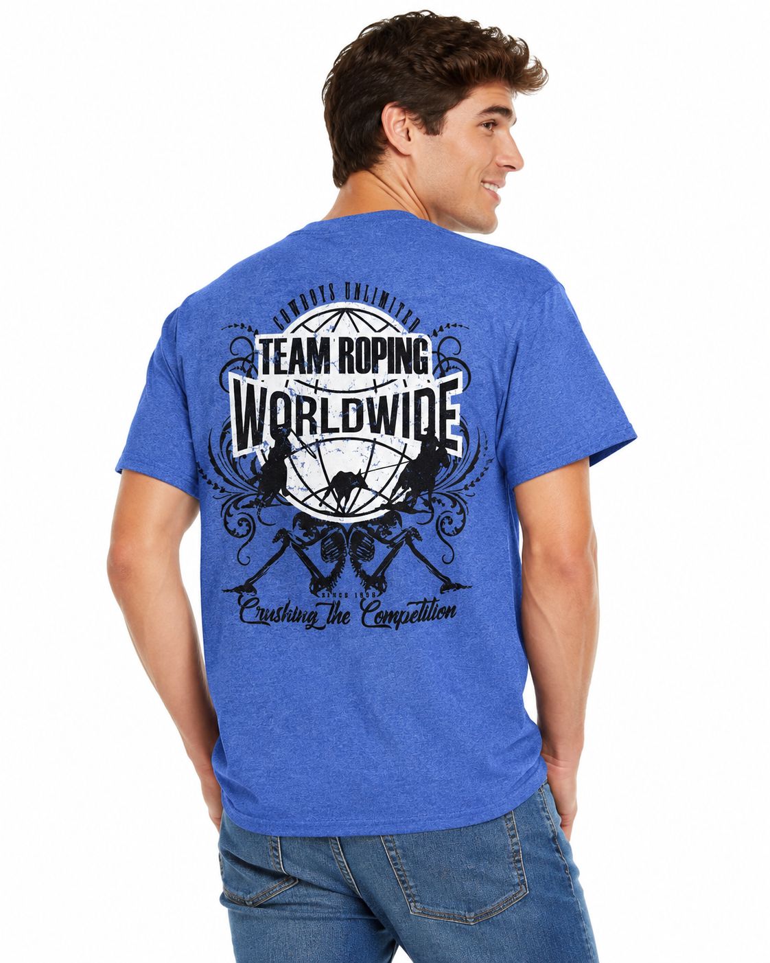 Moss Bros. Graphic T-Shirt Worldwide CB-1618 Moss Bros. Graphic T-Shirt Worldwide CB-1618, XS-5X: S