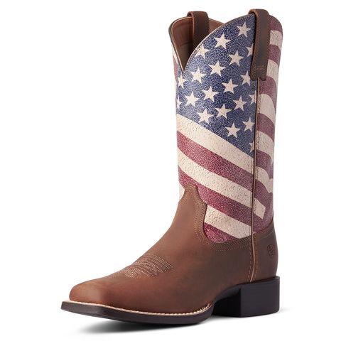 Ariat Round Up Patriot Western Performance Boot 10038397