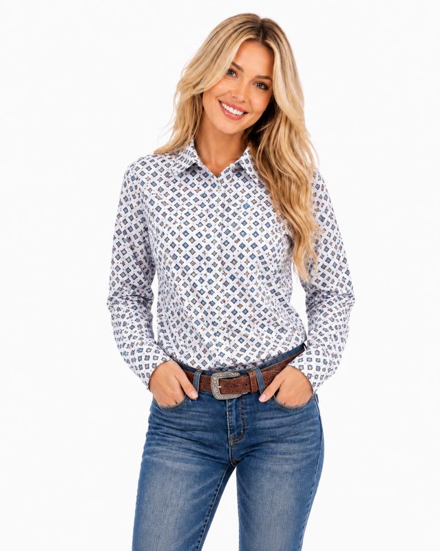 Ariat Ladies Kirby Township Print Shirt 10041533