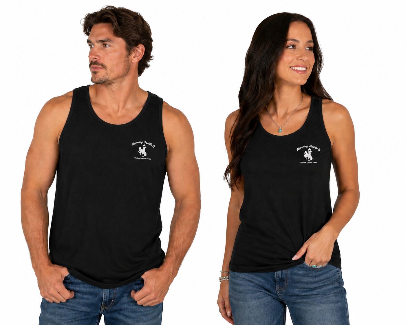 Wyoming Saddle Company Tank Tops, Womens Shirts: XS