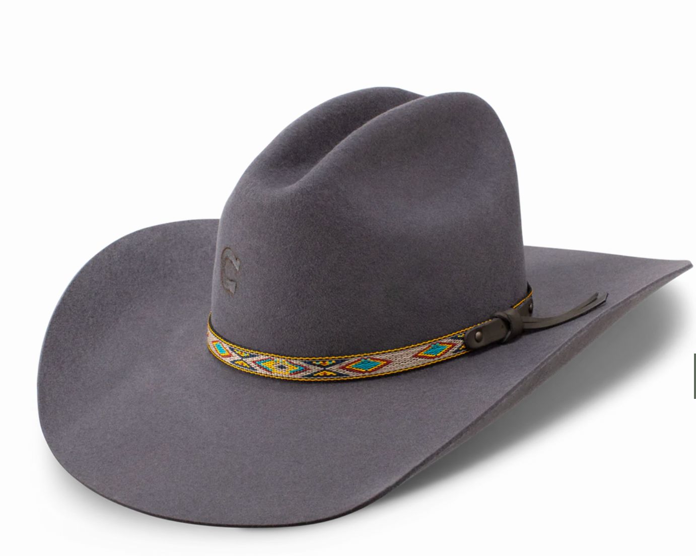 Charlie 1 Horse Runaway Grey Western Hat CWRAGY-25404966, Hats Fitted: 6 7\8