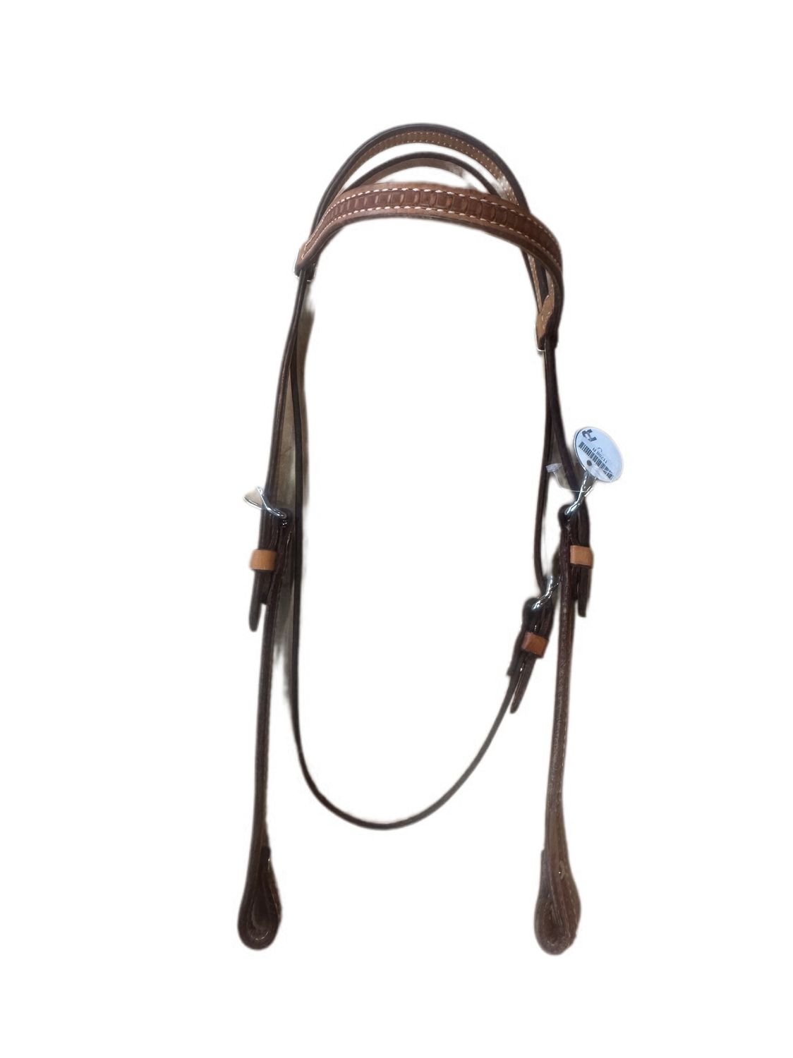 Billy Cook Russet Waffle Tooled Headstall  11798 R