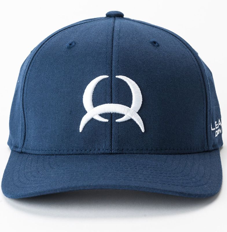 Cinch  Tech Logo Fitted Flexfit Cap - Navy