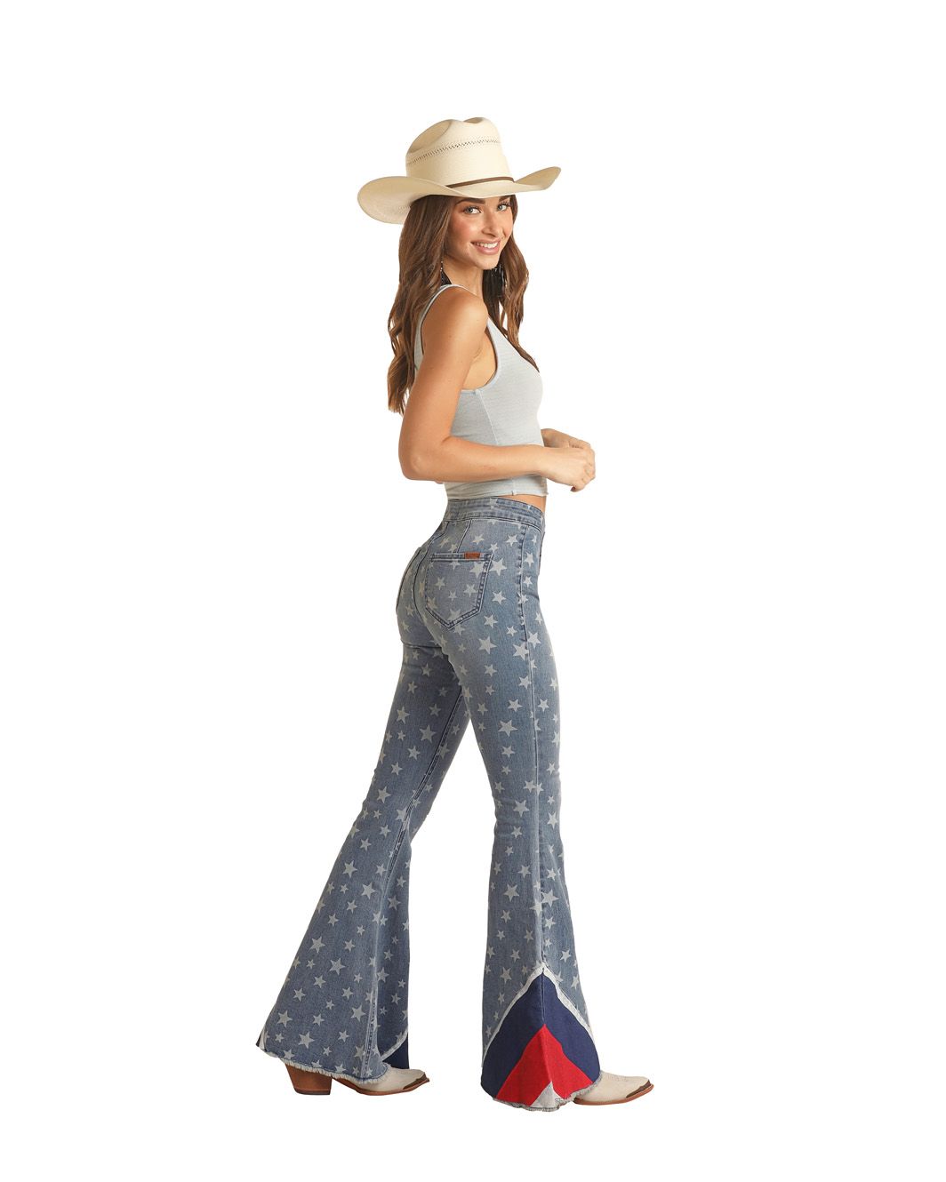 Rock & Roll Denim RRWD7PRZU5, Trousers: 24x30