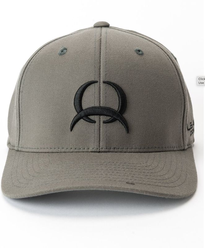 Cinch Men's FlexFit Cap with Emboidery, Grey