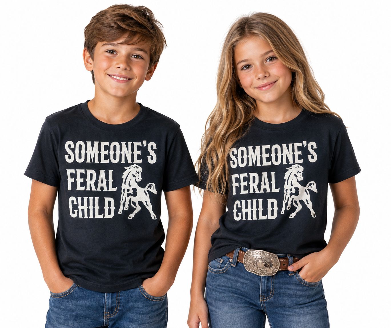 Moss Bros. Graphic T-Shirt Kids Feral Moss Bros. Graphic T-Shirt Kids Feral, Kids Shirts: 2T