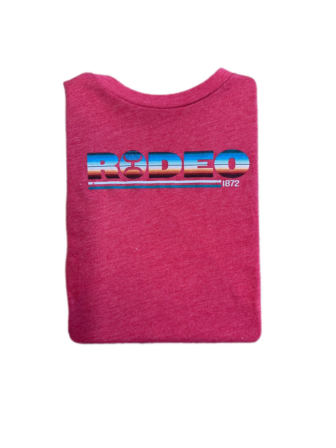 Hooey Kids Red Rodeo T-Shirt HT1511RD-Y, Kids Shirts: X Small
