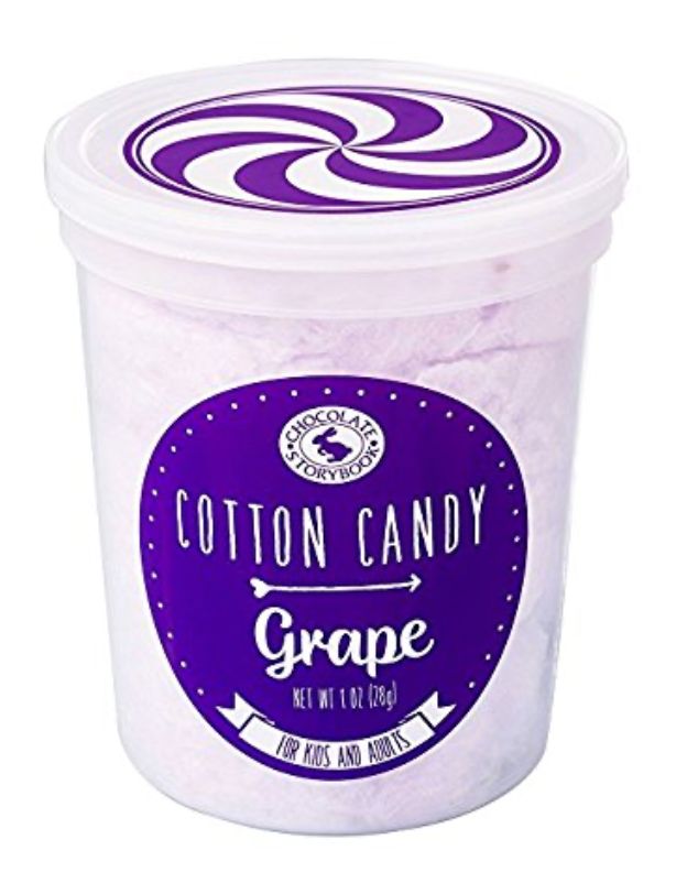 Purple Grape Gourmet Flavored Cotton Candy – Unique Idea for Holidays s Gifts