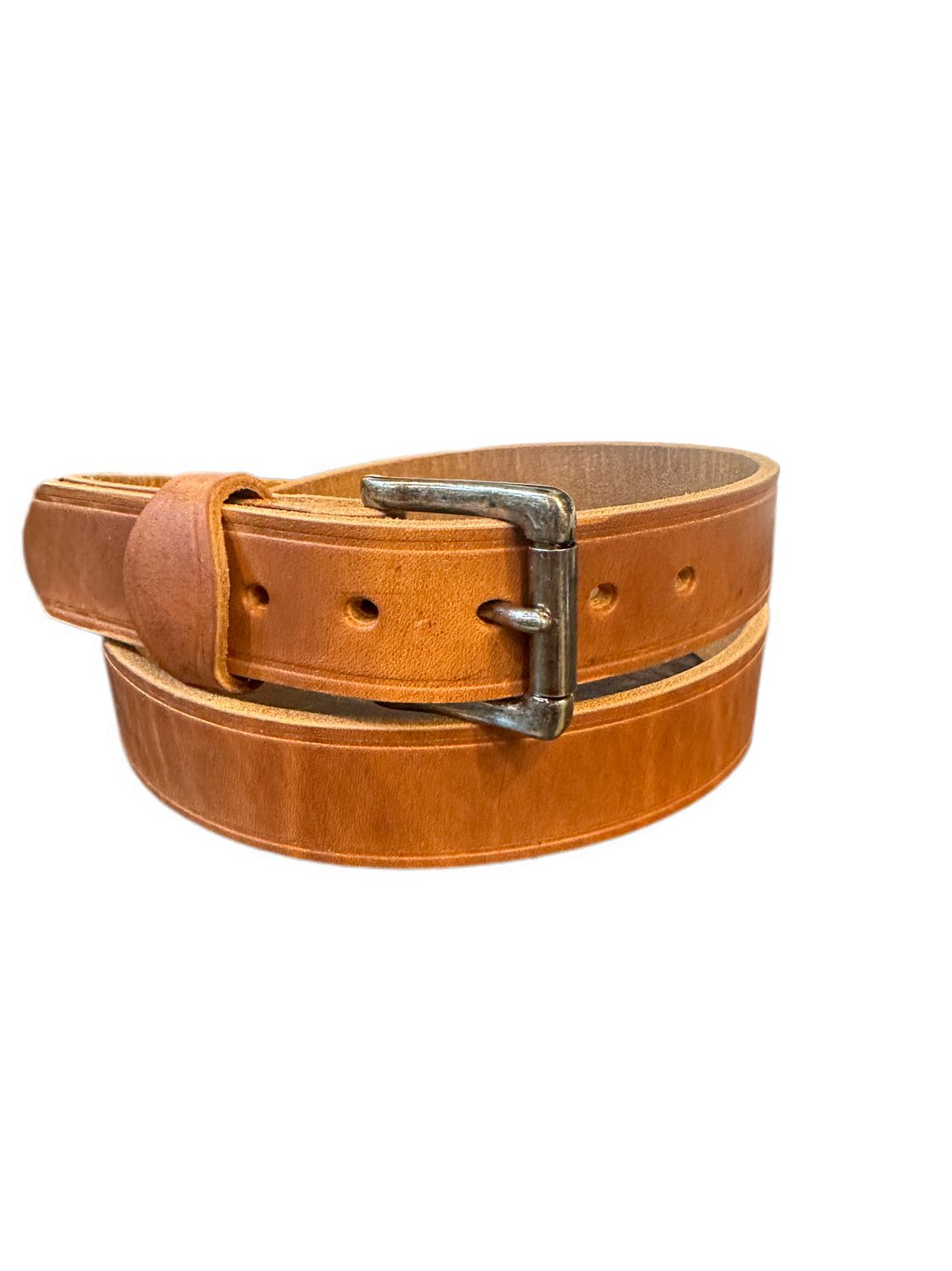 Heritage Brown Hot Dipped Creased Heavy Work Belts #2402, Belts Adult: 30