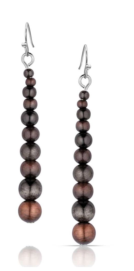 Montana Silver Blank Slate Beaded Earrings ER5983