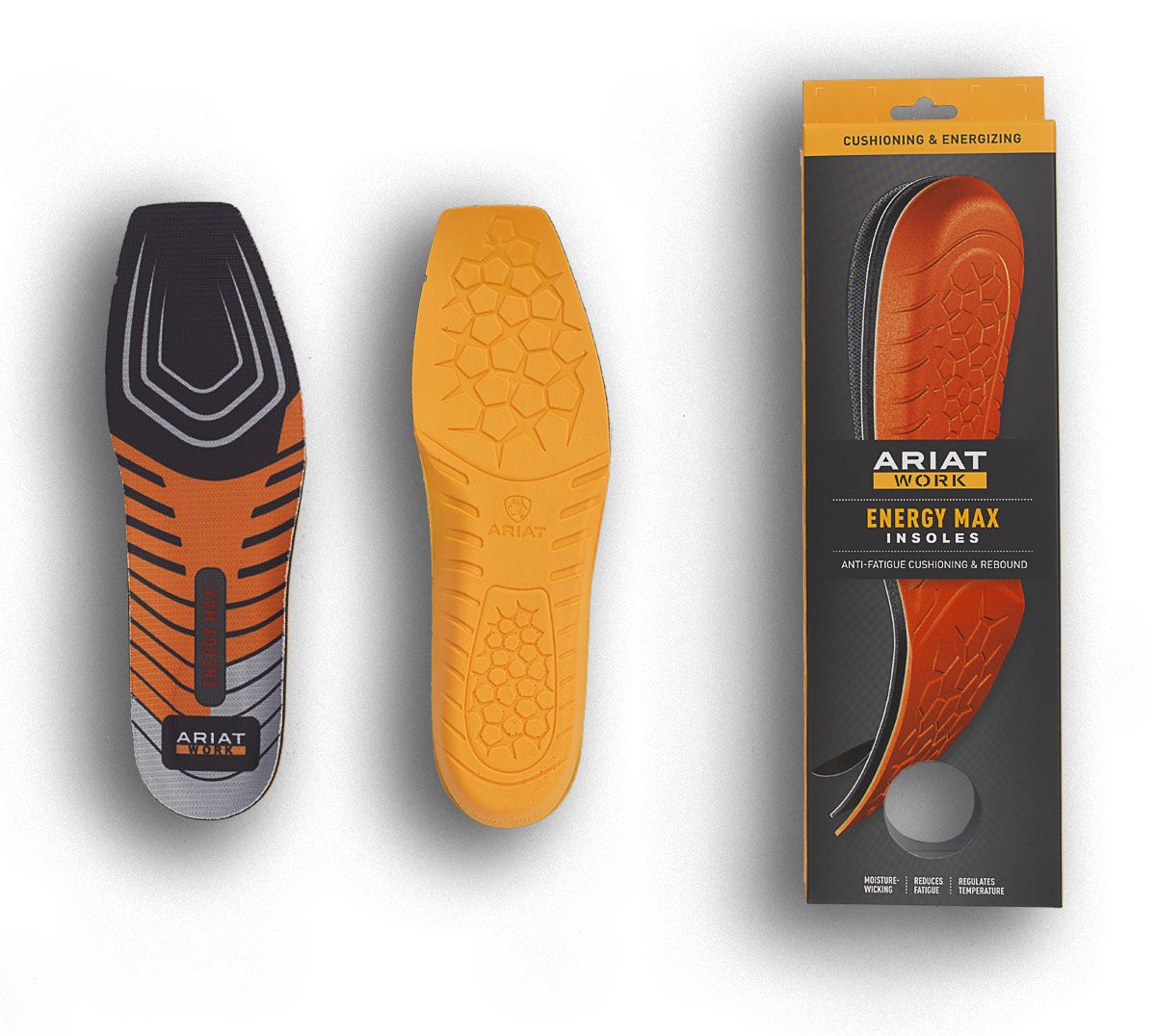 Ariat Insoles 10032203 Ariat Insoles 10032203, Boots - Men: 8 EE