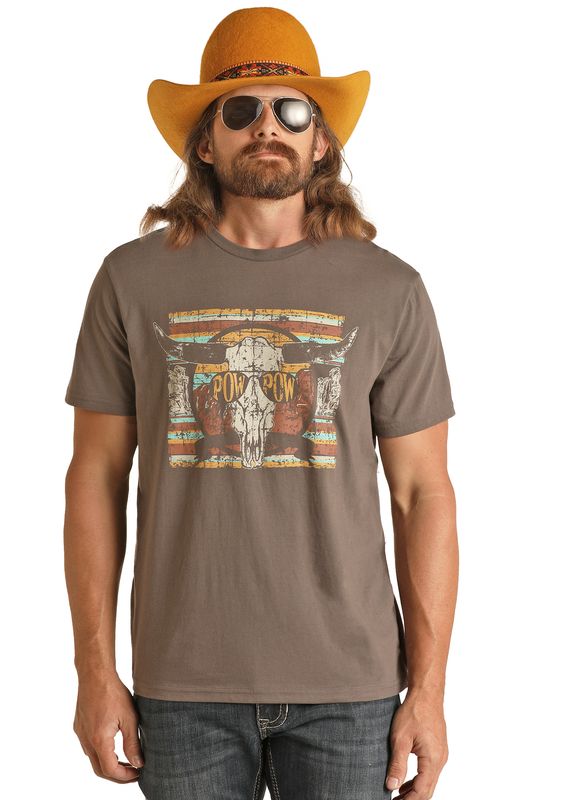 Rock & Roll Mens Dale Graphic Tee