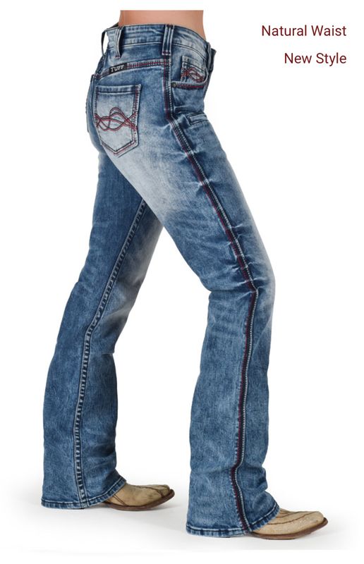 Cowgirl Tuff Red Roan Jeans