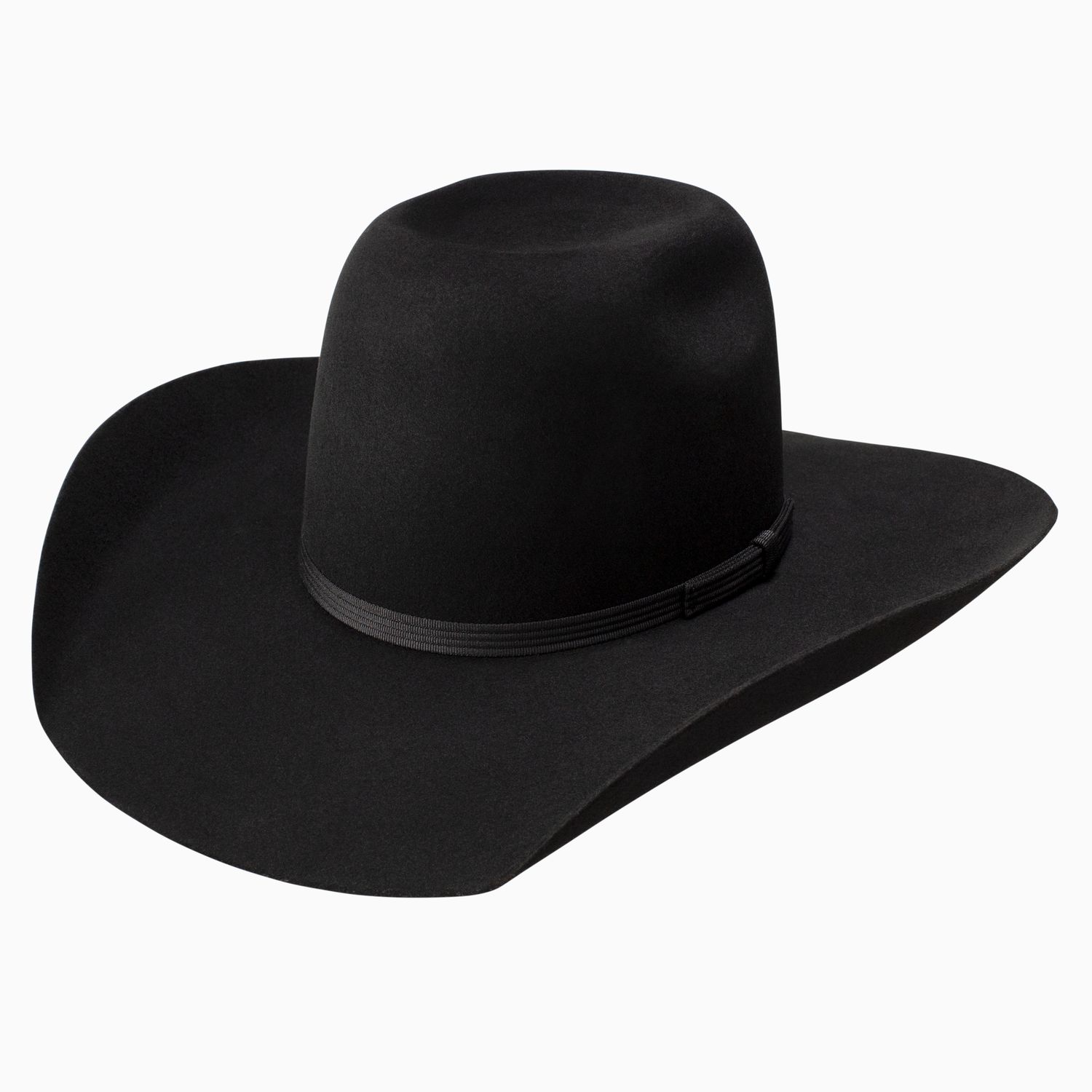 Resistol Hooey Day Money Black Felt Cowboy Hat RWHODM-90420766, Hats Fitted: 6 7\8