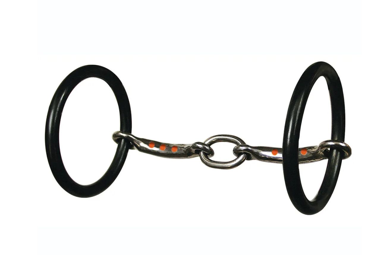 Reinsman Sharon Camarillo Black Hawk Training Snaffle Bit #106 Reinsman Sharon Camarillo Black Hawk Training Snaffle Bit #106