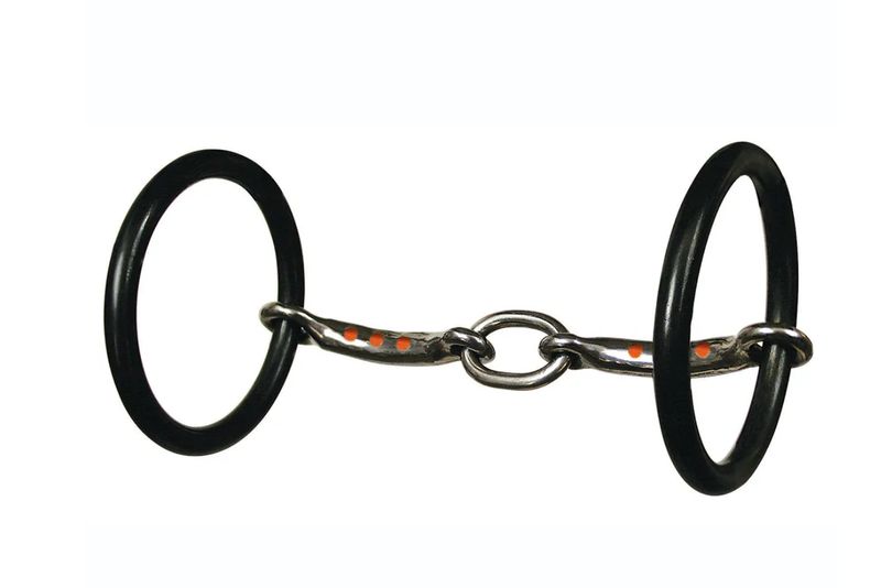 Reinsman Sharon Camarillo Black Hawk Training Snaffle Bit #106