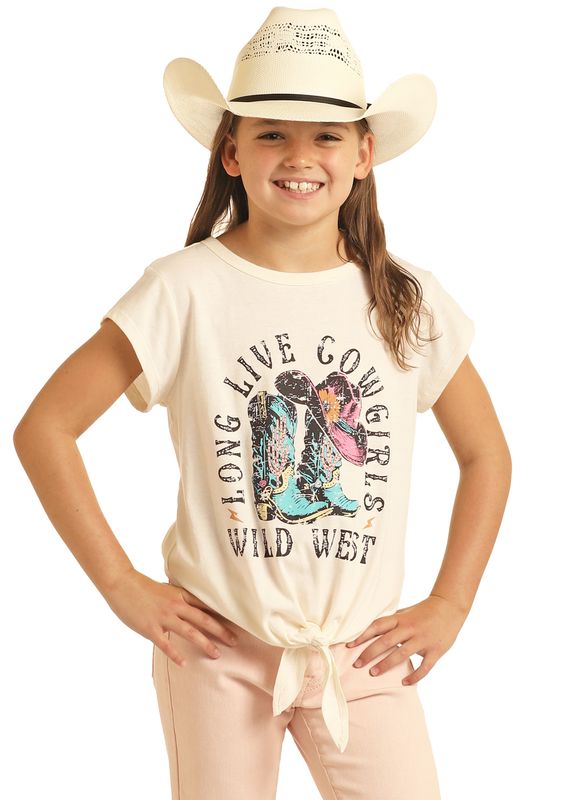 Rock & Roll Girls Tee with Graphics BG21T04363