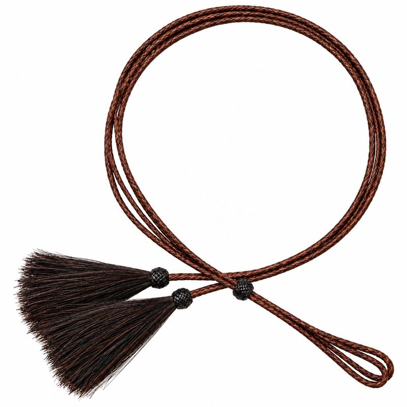 Austin Accent Stampede Leather and Horsehair Stampede String HH500L-L