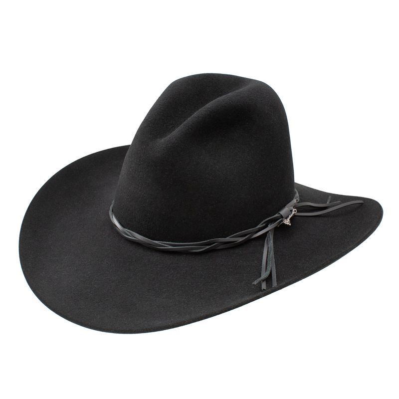 Stetson Gus 6X Black Felt Cowboy Hat SFGUSS-504007