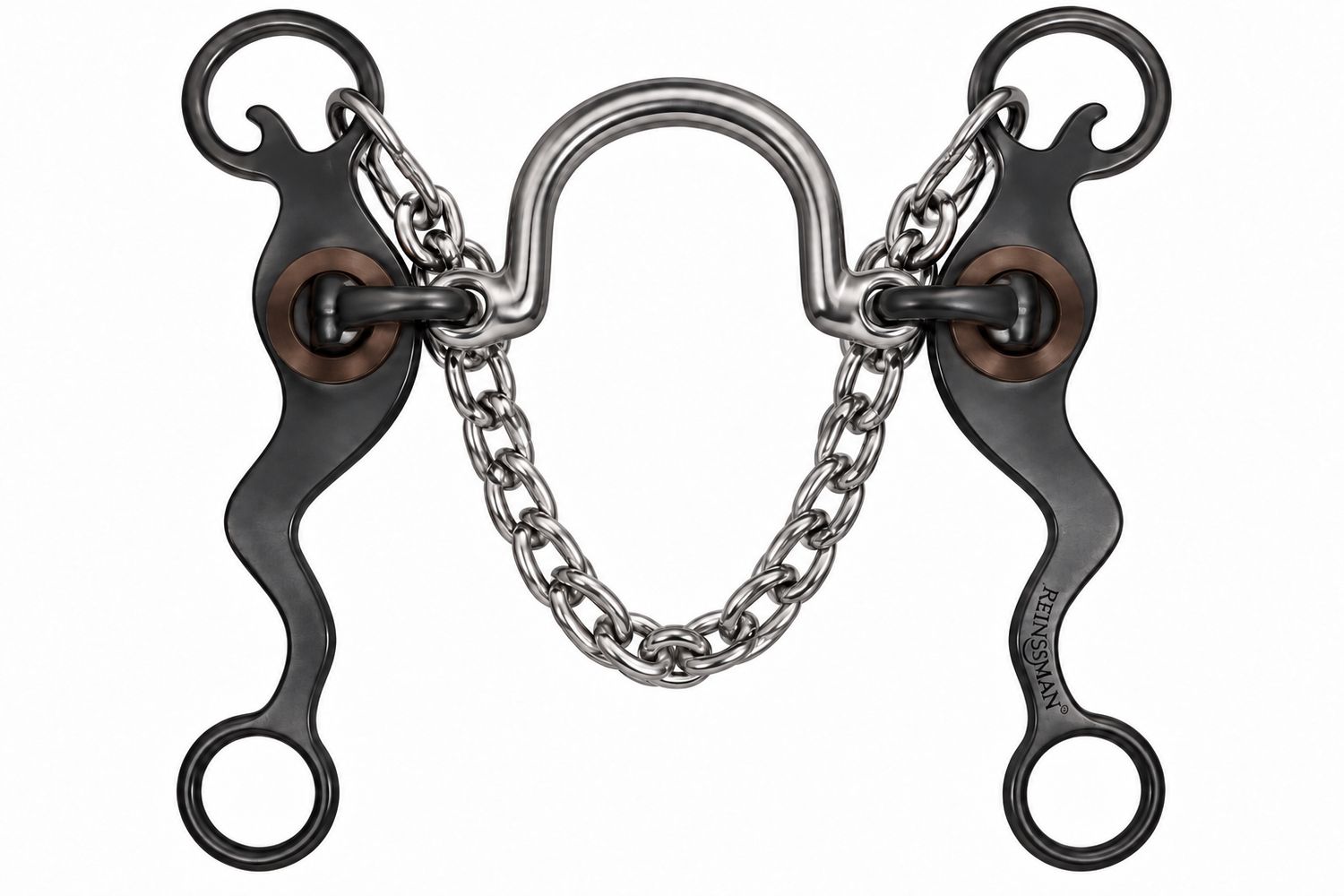 Reinsman High Port Chain Mouth 6 Reinsman High Port Chain Mouth 6" Mike Beers Classic